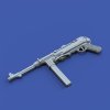1/16 MP40 - 1 pcs. 'closed stock'  3D printed