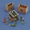 1/35 Champagne, cognac e wine bottles with crates