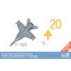 1/700 Clear Painted Colorful U.S. Navy Gerald R. Ford-class aircraft carrier- USS Gerald R. Ford CVN-78
