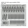 491533 UH 60A cargo seatbelts STEEL 1 48 ICM