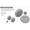 6481115 Lysander wheels 1 48 Airfix