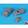 1/72 WWII Ground Vehicle Set accessories set (for Academy)