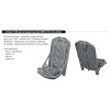 672448 P 51D seat with integral seat belts PRINT 1 72 Arma Hobby