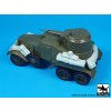 1/35 BA-10 Soviet armored car accessories set (for Zvezda)