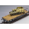 1/35 15 cm sFH 13/1 (Sf)auf Gw Lrs.(f )Sd.Kfz.135/1 with German 50 Ton Type SSy45 Flatcar Schwerer Platformwagen [3 in 1]