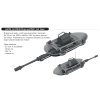 6481158 Hs 129B MK 101 gun pod PRINT 1 48 Takom