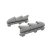 672441 Spitfire Mk.V three stacks exhaust rounded PRINT 00