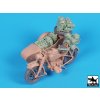 1/16 R 75 with sidecar accessories set (for Freedom model kits)