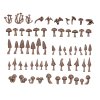 FOREST MUSHROOMS - BASING BITS 63 pieces