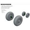 672449 F 14D wheels 1 72 Tamiya