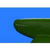 1/32 P-51D exhaust stacks    (REVELL)