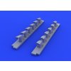 1/32 Bf 109G-6 exhaust stacks (REVELL)