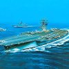 Model Kit loď 14213 - USS NIMITZ (1:800)