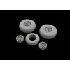 1/48 A-26/B-26 Invader wheels   (ICM)