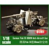 61701 German Flak 36 88mm Anti Aircraft Gun 1 18