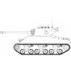 Classic Kit tank A1365 - M4A3(76)W SHERMAN (1:35)