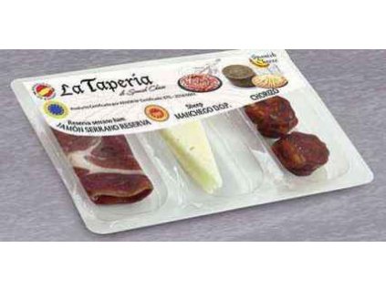 la taperia jamon manchego chorizo 120g