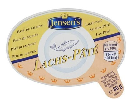 Jensen's - lososová paštika 80g
