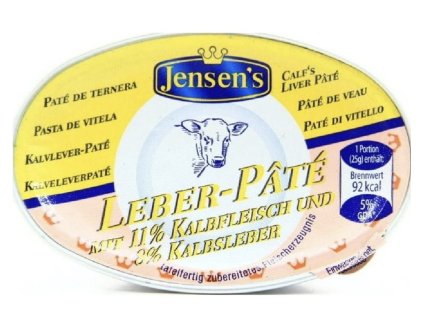 Jensen's - paštika s telecím masem a telecími játry 80g