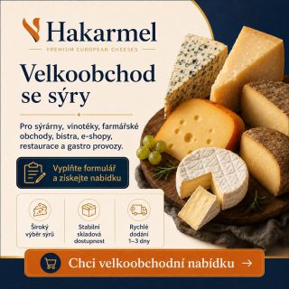 Hledáte dodavatele kvalitních evropských sýrů pro svou prodejnu, vinotéku, bistro nebo gastro provoz? Hakarmel nabízí...