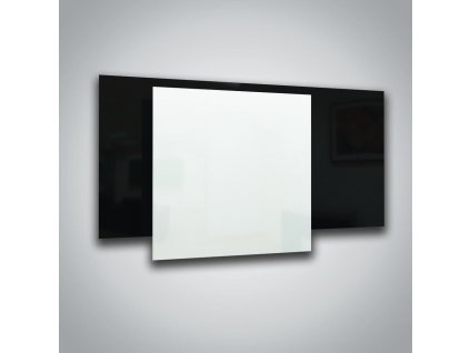 Sálavý skleněný panel ECOSUN 300 GS White