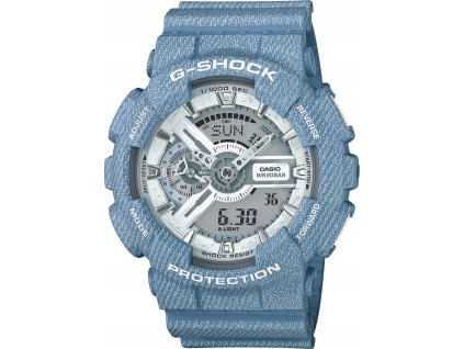 casio g shock original ga 110dc 2a7er denim series 110526 1