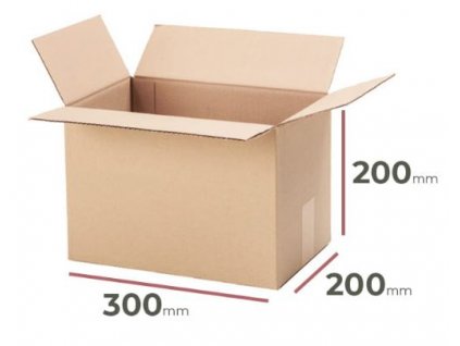 Poštová krabica biela 200x150x50 - 3VL