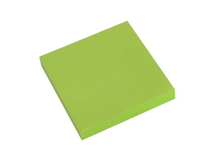 2471 sk blok kocka lepiaci neon zeleny 76 x 76 mm php