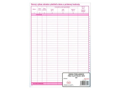 2495 sk kniha vykazov pre platiielov dph a4 892 php