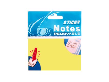 2891 sk blok lep zlty 50 x 76 mm php