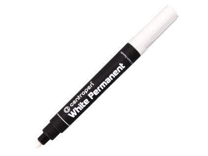 popisovac centropen 8586 2mm biely
