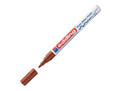 lakovy popisovac edding 751 hnedy