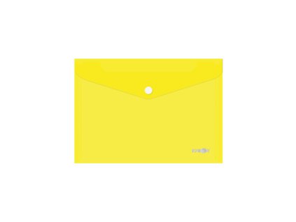 obal s patentkou pp a5 priehladny zlty