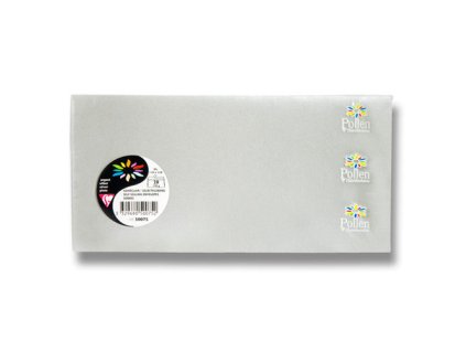 obalka cf dl strieborna samolep 120g 20ks