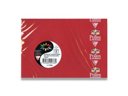 obalka cf c6 koralova samolep 120g 20ks