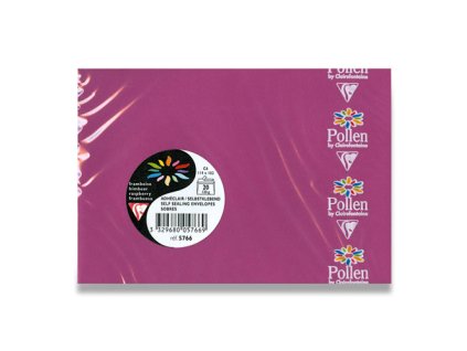 obalka cf c6 malinova samolep 120g 20ks