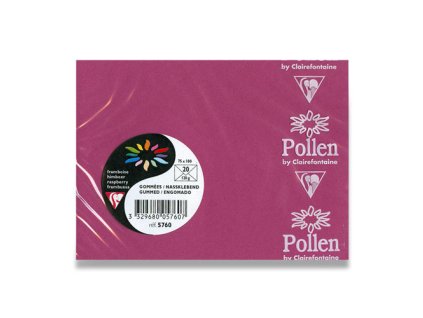 obalka cf 100x75 mm malinova 120g 20ks