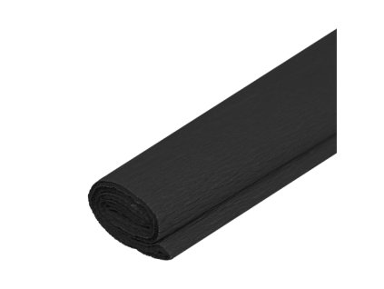 krepovy papier junior cierny 30