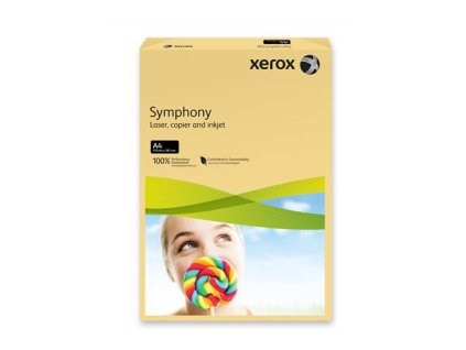 kancelarsky papier farebny a4 160 g xerox symphony maslovy stredny