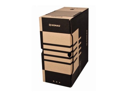 archivny box a4 155 mm karton donau prirodny