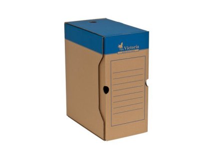 archivny box a4 150 mm karton victoria prirodny