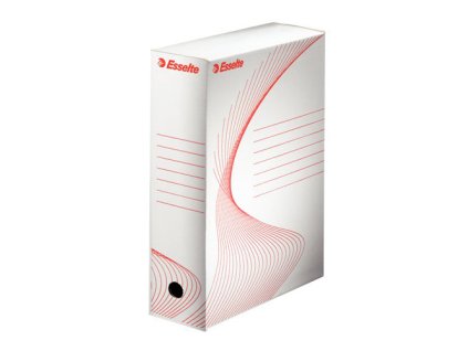 archivny box a4 100 mm karton esselte standard biely