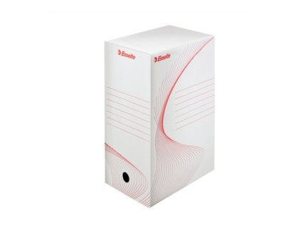 archivny box a4 150 mm karton esselte standard biely