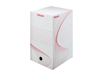archivny box a4 200 mm karton esselte boxy biely