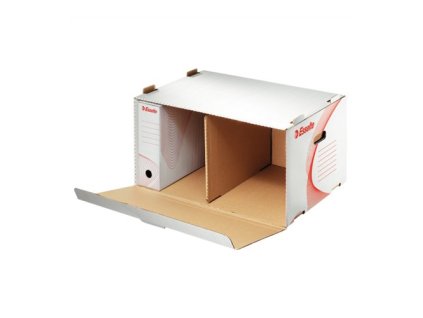 archivacna skatula biela s prednym otvaranim