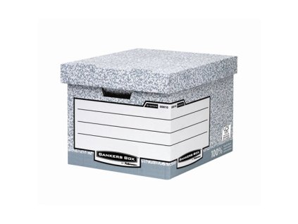 archivny kontajner kartonovy standard bankers box system by fellowes