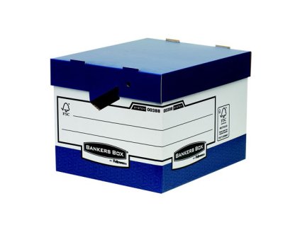 archivny kontajner kartonovy ergonomicky uchyt bankers box by fellowes