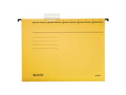 zavesna zakladacia doska karton a4 leitz alpha zlta 25ks