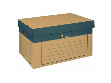 archivny kontajner 320x460x270 mm kartonovy victoria prirodny
