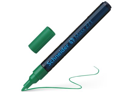 popisovac lakovy schneider maxx 271 zelena